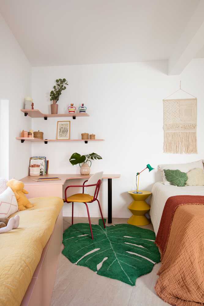 alfombra monstera verde
