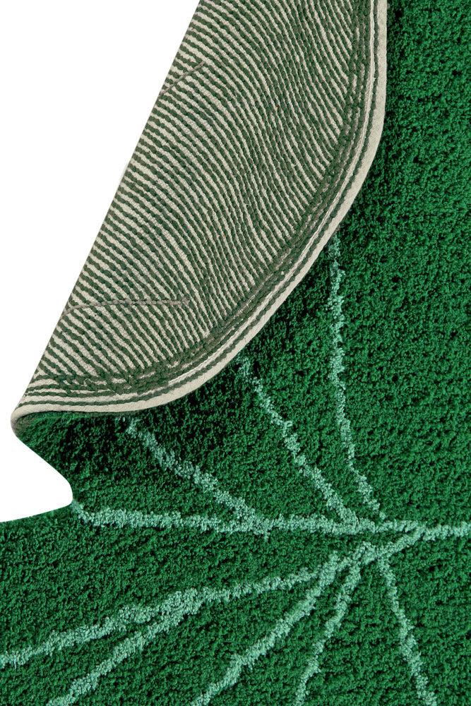 alfombra monstera verde