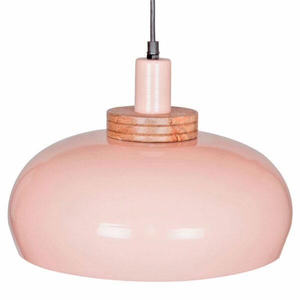 lámpara de techo rosa