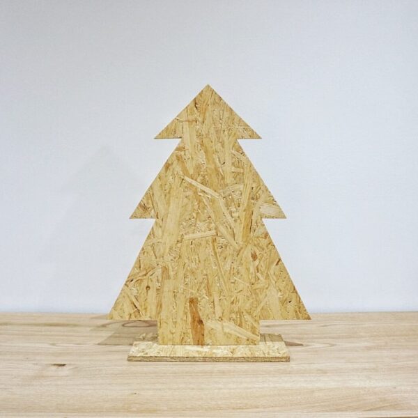 pino de navidad de madera