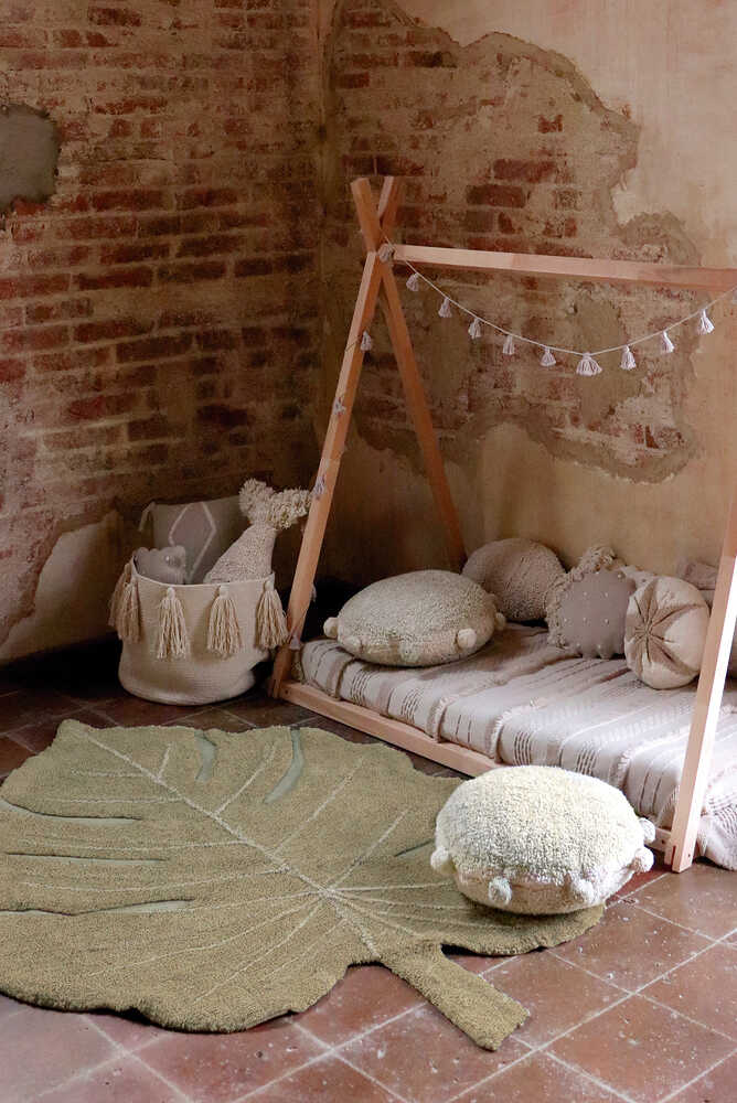 alfombra monstera oliva alfombra monstera oliva