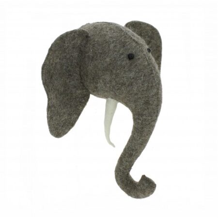 cabeza de lana elefante