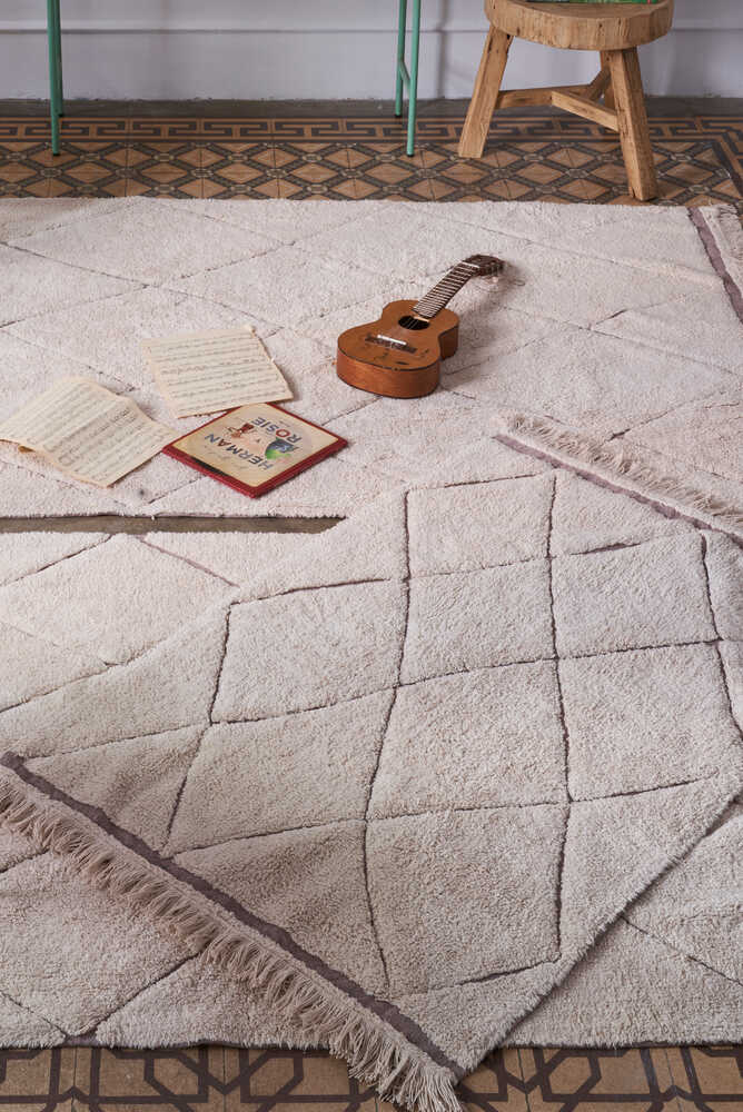 alfombra bereber reciclada