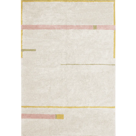 alfombra lavable lanes nude