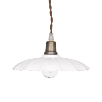 lampara metal flor