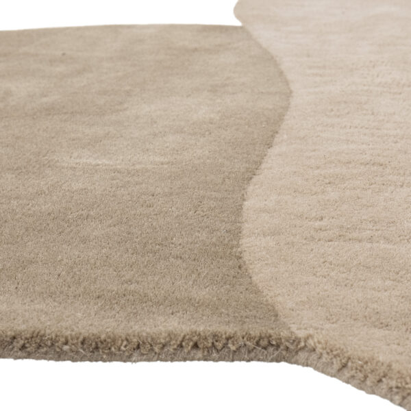 alfombra lana marrones