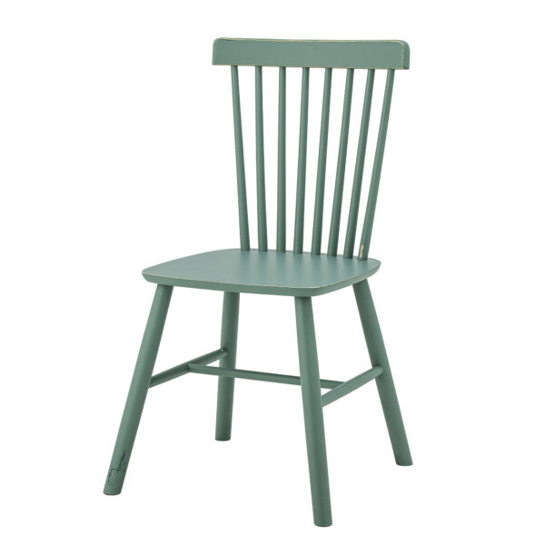silla verde caucho