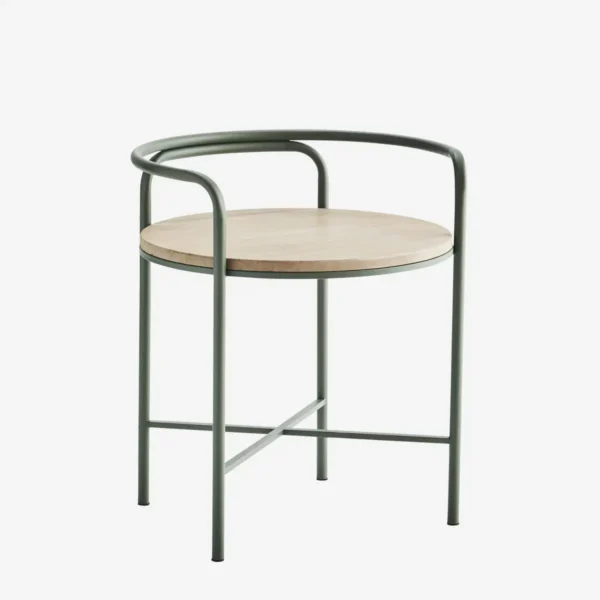 silla comedor caqui