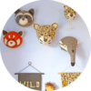 colgador leopardo