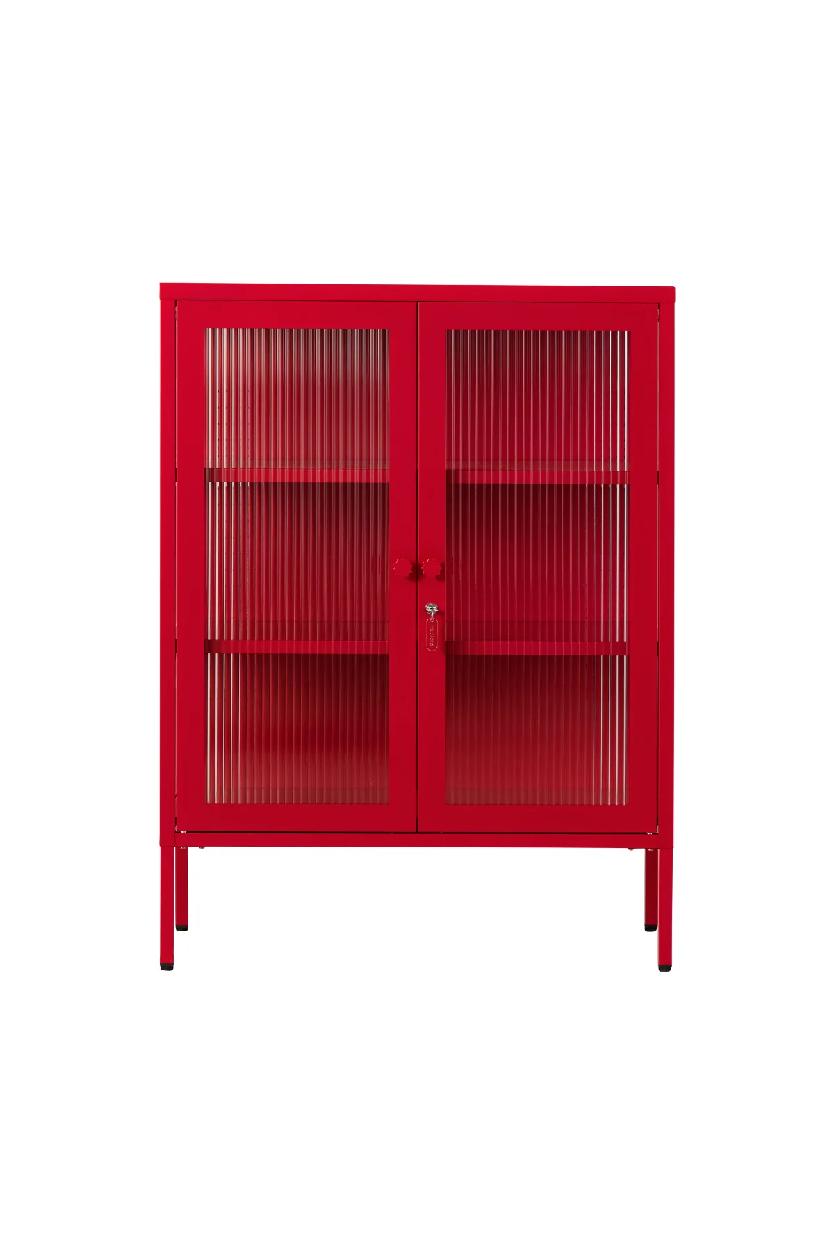 vitrina retro roja