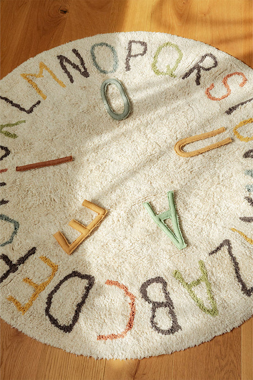 alfombra lavable alfabeto