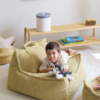 sillon puf borrego verde