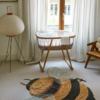 alfombra lavable abeja