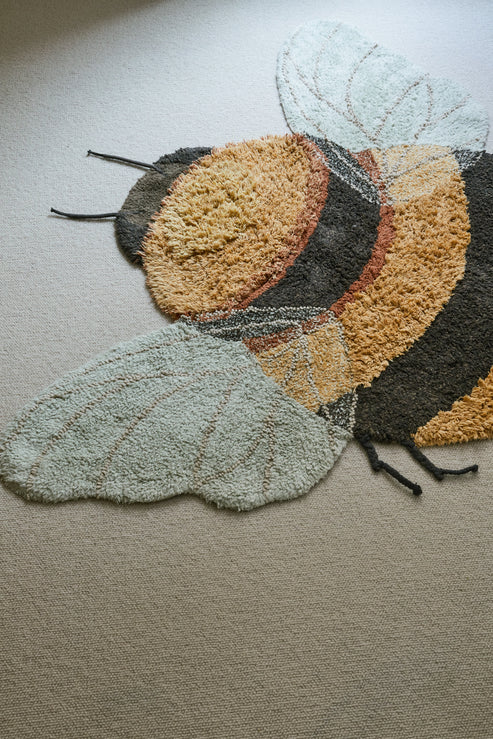 alfombra lavable abeja