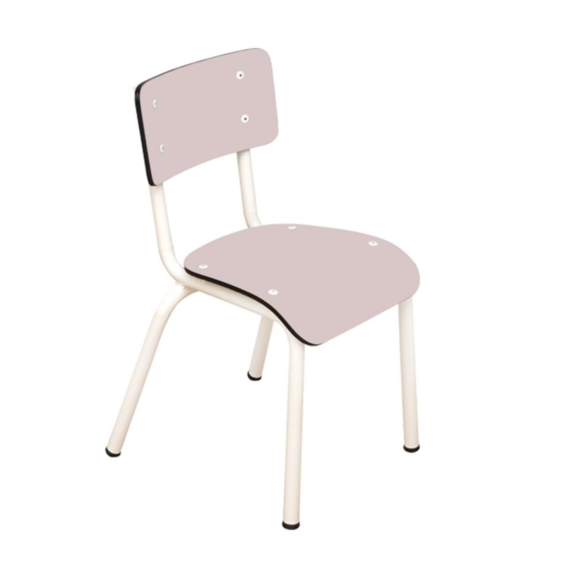 silla amelie rosa