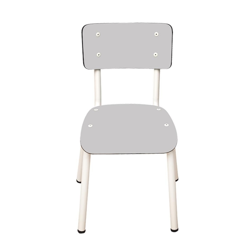 silla amelie gris perla