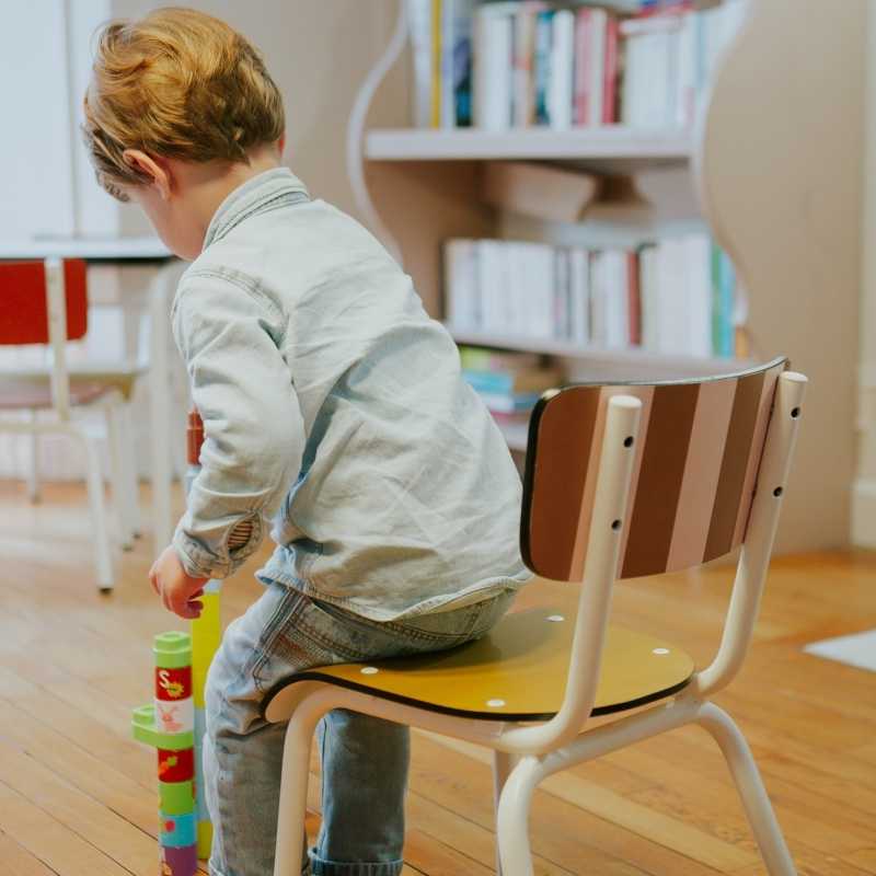 silla amelie ocre french