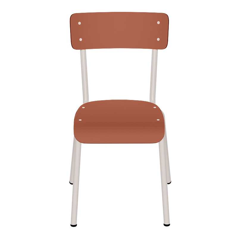 silla colette rojo
