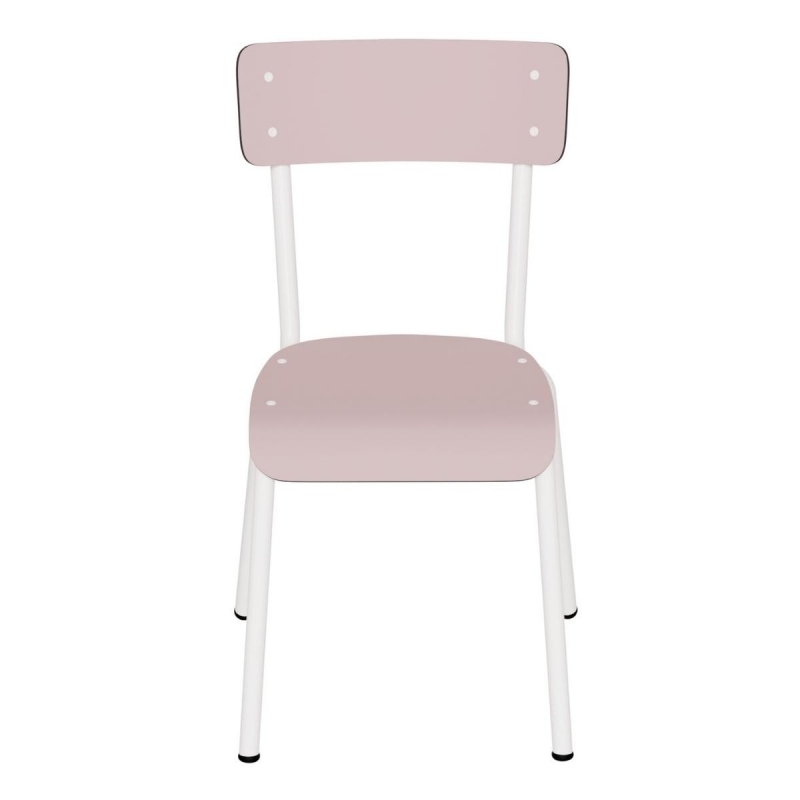 silla colette rosa