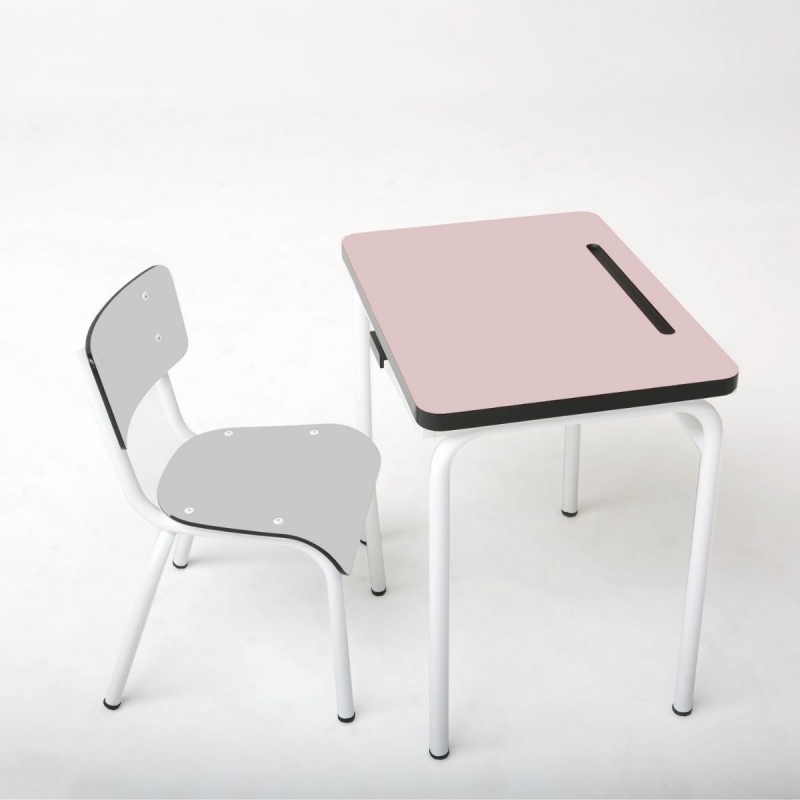 silla amelie gris perla