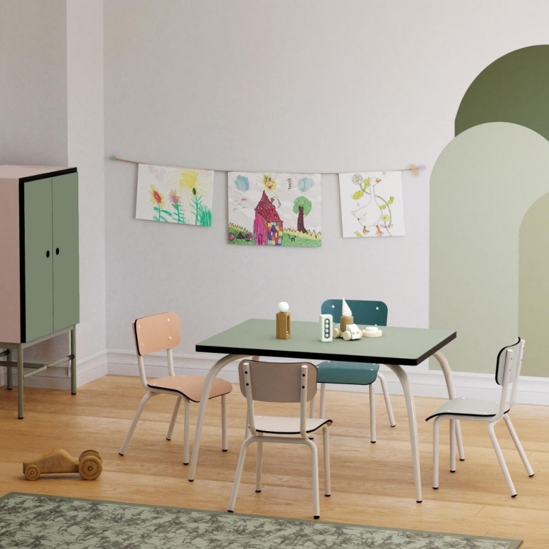 silla amelie menta