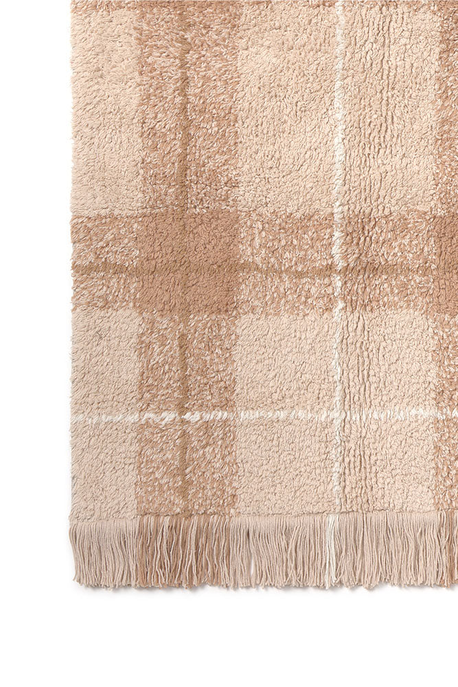 alfombra tartan rose