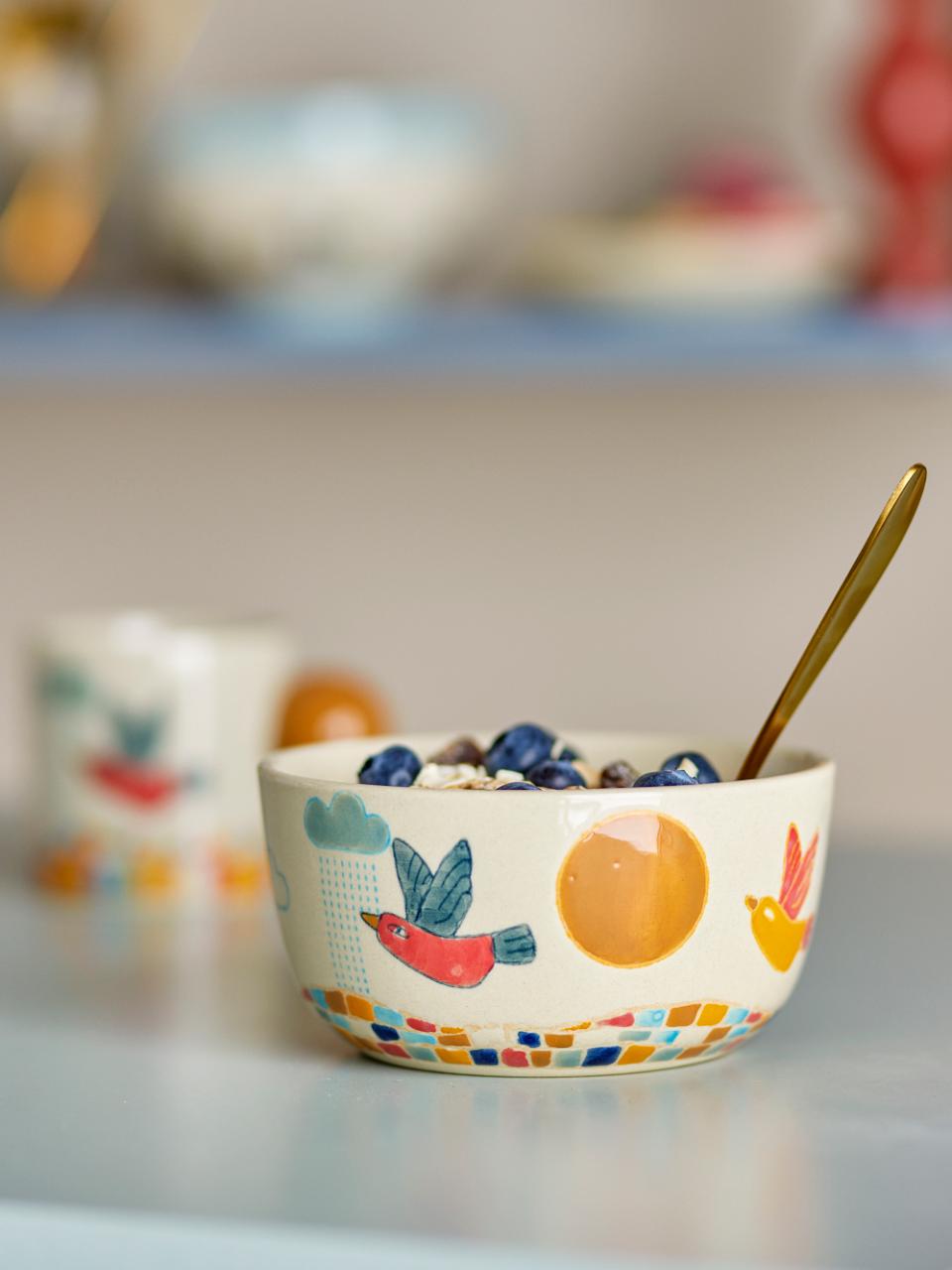 bowl cerámico dibujos