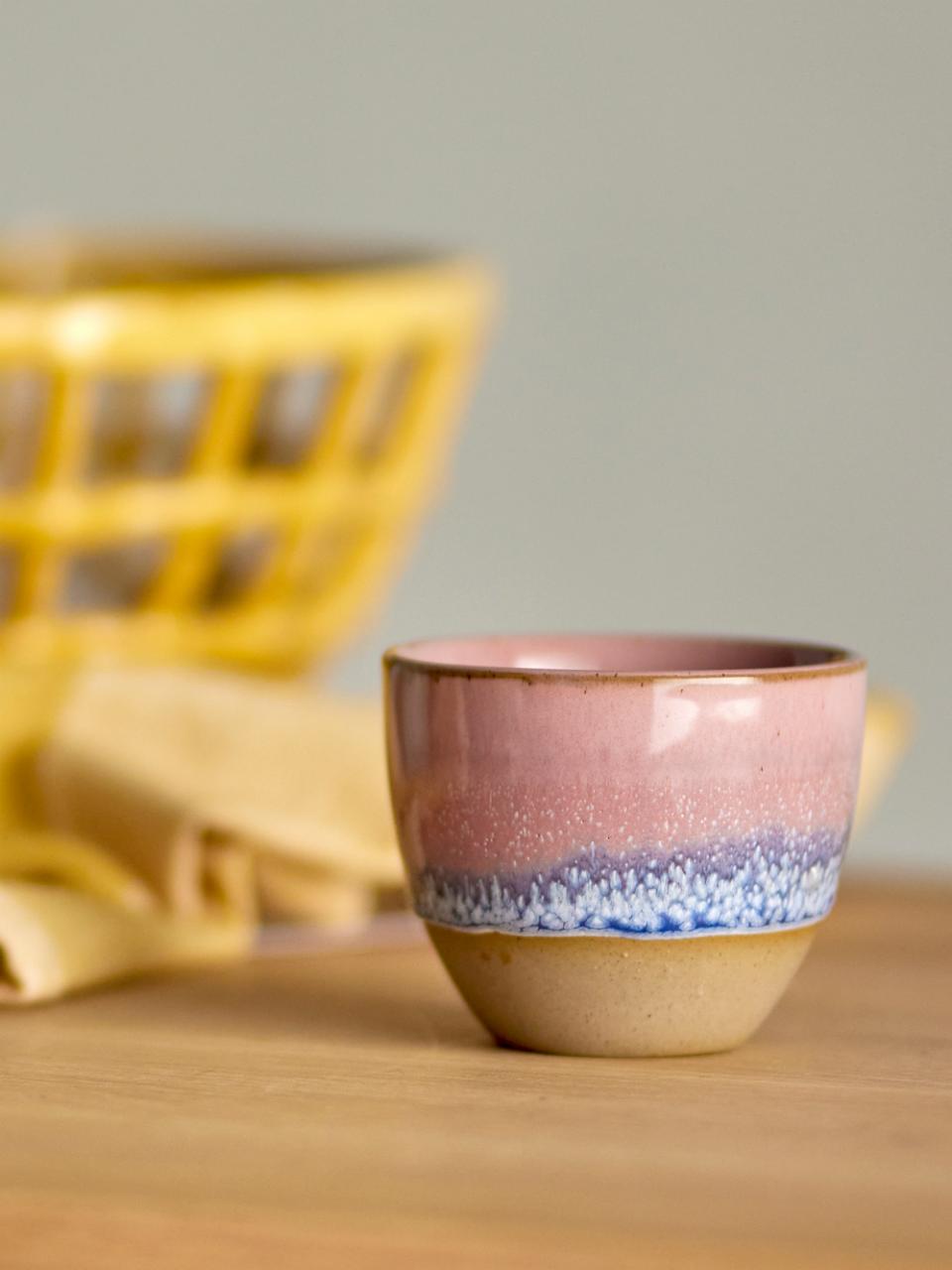 vaso manila rosa