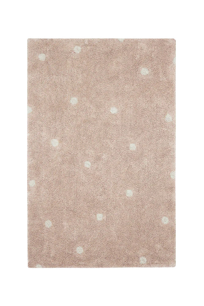 alfombra mini dot rose