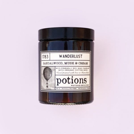 vela cera ecológica de soja – wanderlust