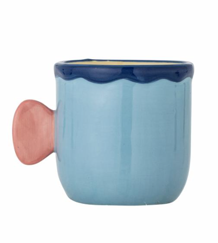 taza pez colorido pink