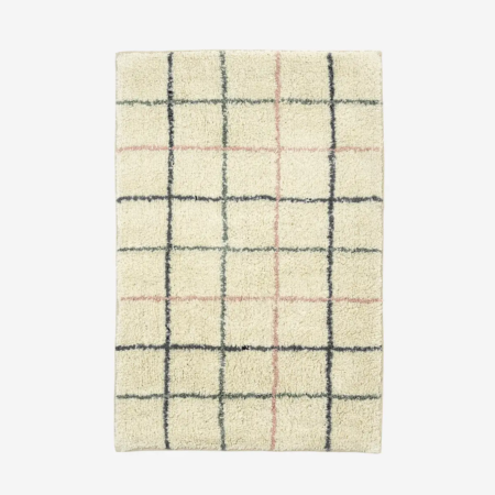 alfombrilla grid rosa