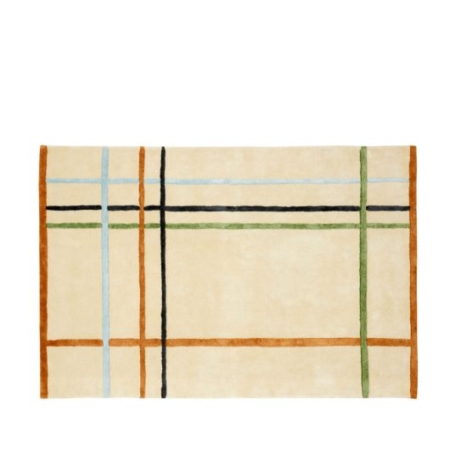 alfombra lavable fluf beige
