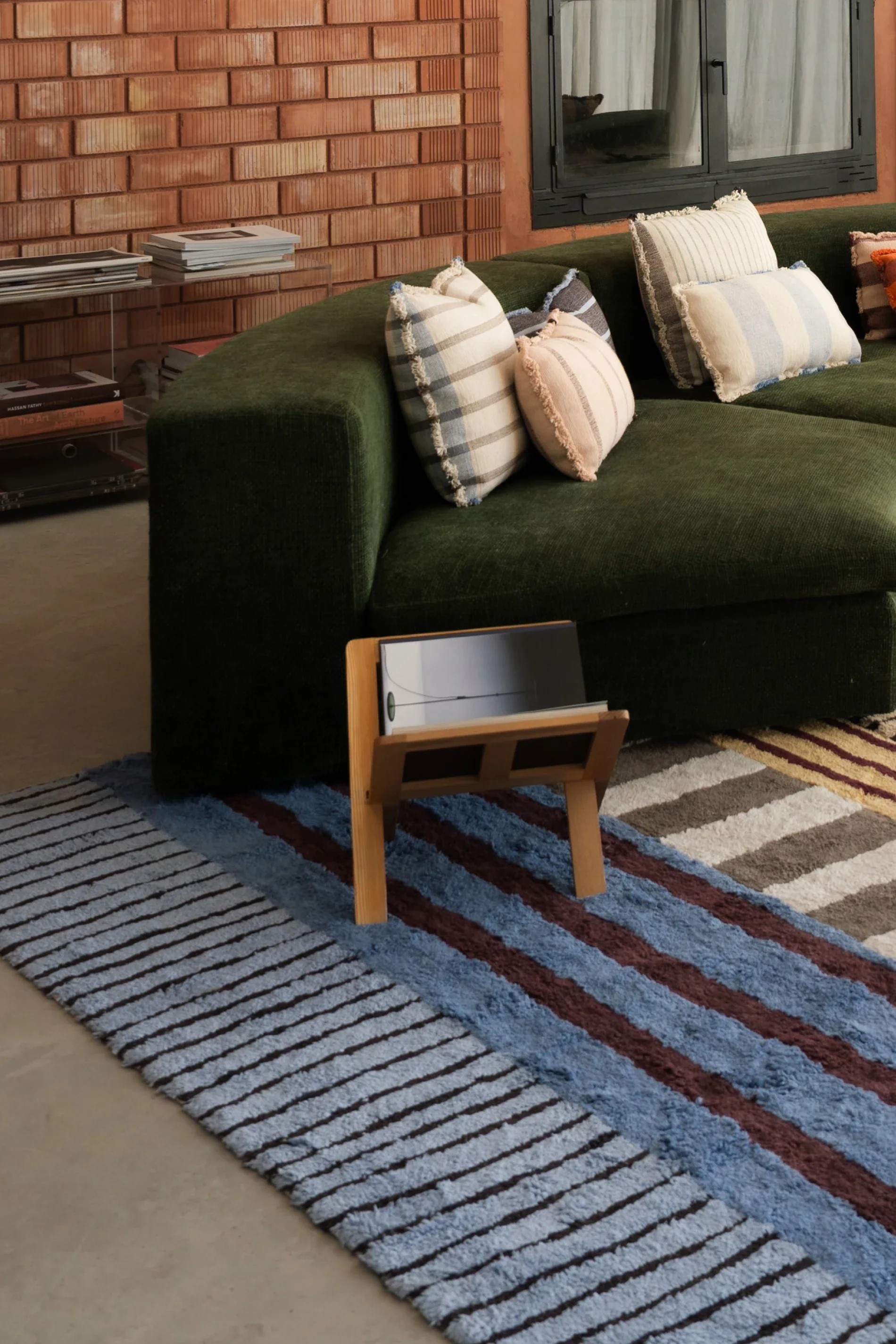 Alfombra Lavable índigo